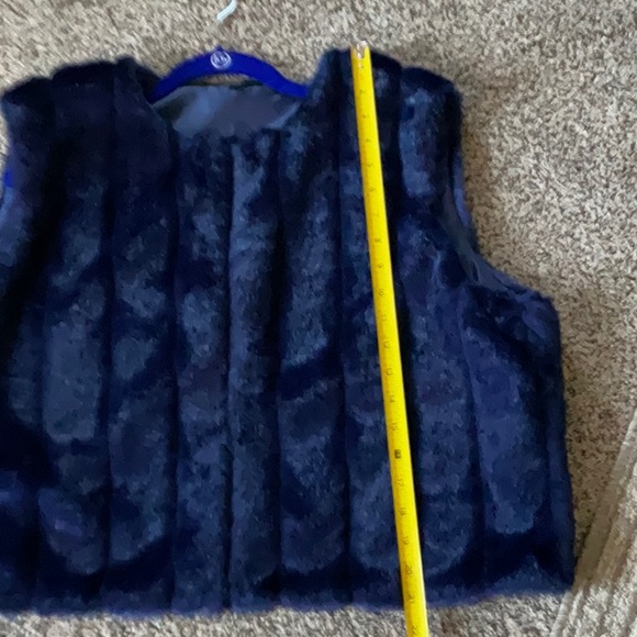 Blue Women’s Vest - 1X - Picture 3 of 9